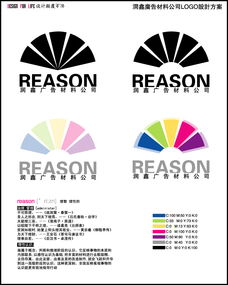 潤鑫廣告耗材公司 及產(chǎn)品 logo 名片設(shè)計